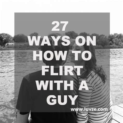 How to Flirt with a Guy (with Pictures)